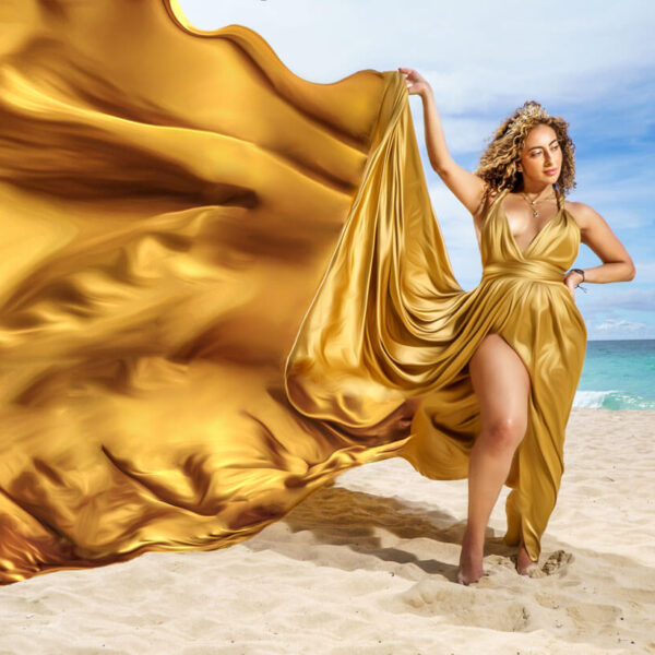 Flying Dress Photography in Montego Bay: Unleashing Elegance in the Caribbean